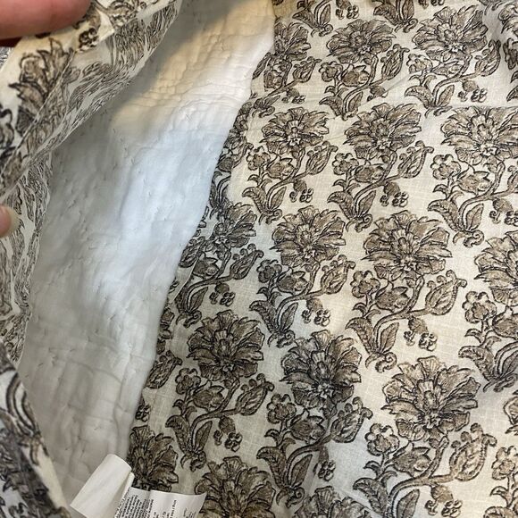 2 Pottery Barn Tessa Patchwork King Pillow Shams - Picture 5 of 11